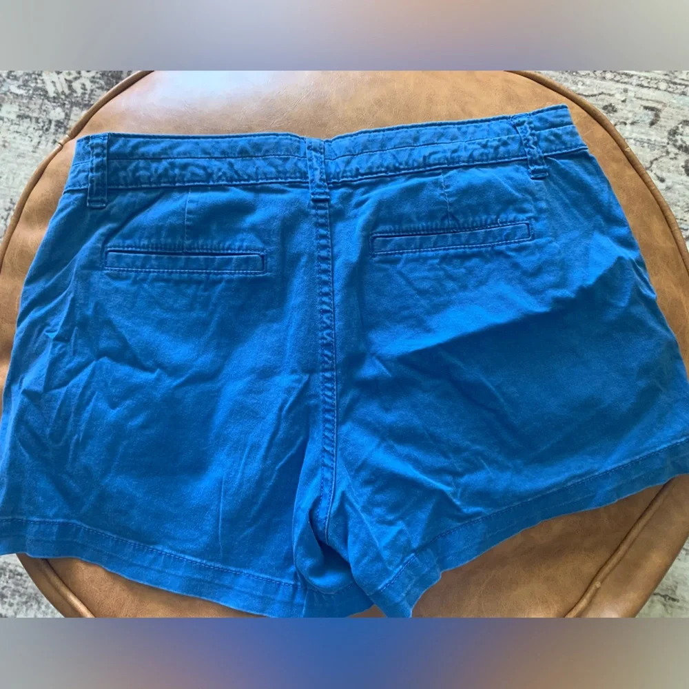 Elle Paris blue shorts size 8 - Picture 4 of 4
